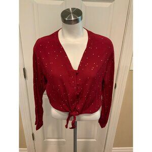 Rails Sloane Rouge Gradient Stars Top, Size M